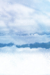 冬の和風アート背景テクスチャ