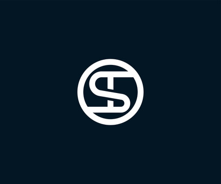 ST, TS Letter Logo Vector Template Abstract Monogram Symbol