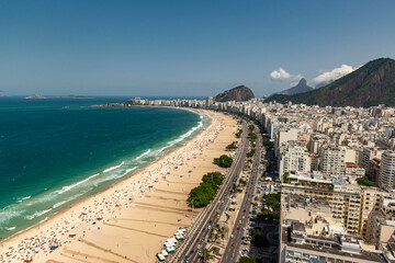 Rio de Janeiro, Brazil. Copacabana Beach on September 03, 2022.