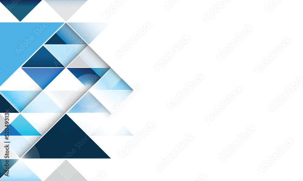 Poster abstract vector triangular geometric background with space for text. easily editable design.