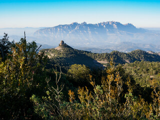 Fototapeta premium Montserrat mountain (Catalonia, Spain)