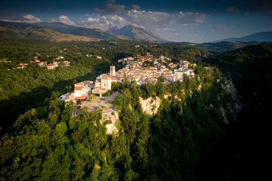 Abruzzo italy - village of Roccamorice