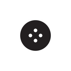 shirt buttons icon logo vector design template