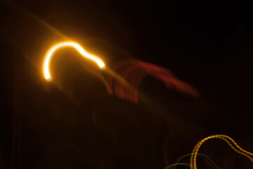 Overlay light effect for photo and mockups. Colored Film Burn Light Photo Overlay