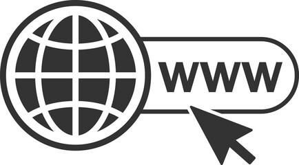 Website Icon. Www icon