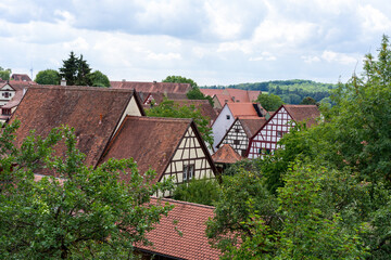 Fototapeta na wymiar Rothenburg ob der Tauber, Bavaria, Germany