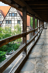 Medieval town of Rothenburg ob der Tauber, Bavaria, Germany