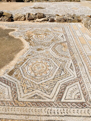 Ausgrabungsstätte Nora Die antike Stadt auf Sardinien Italien
