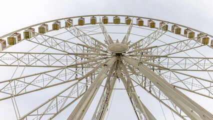 White Ferris Wheel