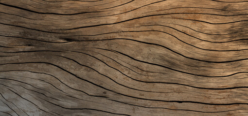 old rustic wood floor texture with cracks and knot. Board with wood grain. Wide wooden texture backgound panorama banner.