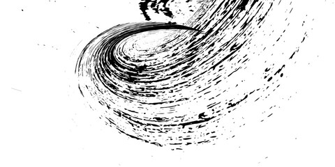 Strokes in different directions of black paint on a white background. Graffiti element. Design template for the design of banners, posters, booklets, covers, magazines. EPS 10