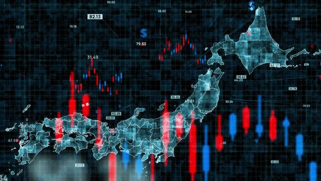 日本地図と金融市場　データ分析　マーケティング