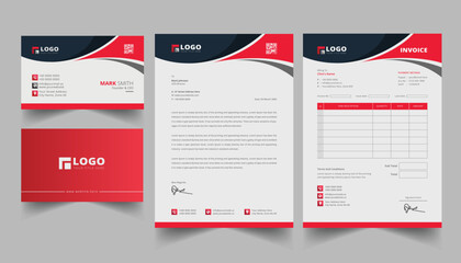 Business card and brand identity