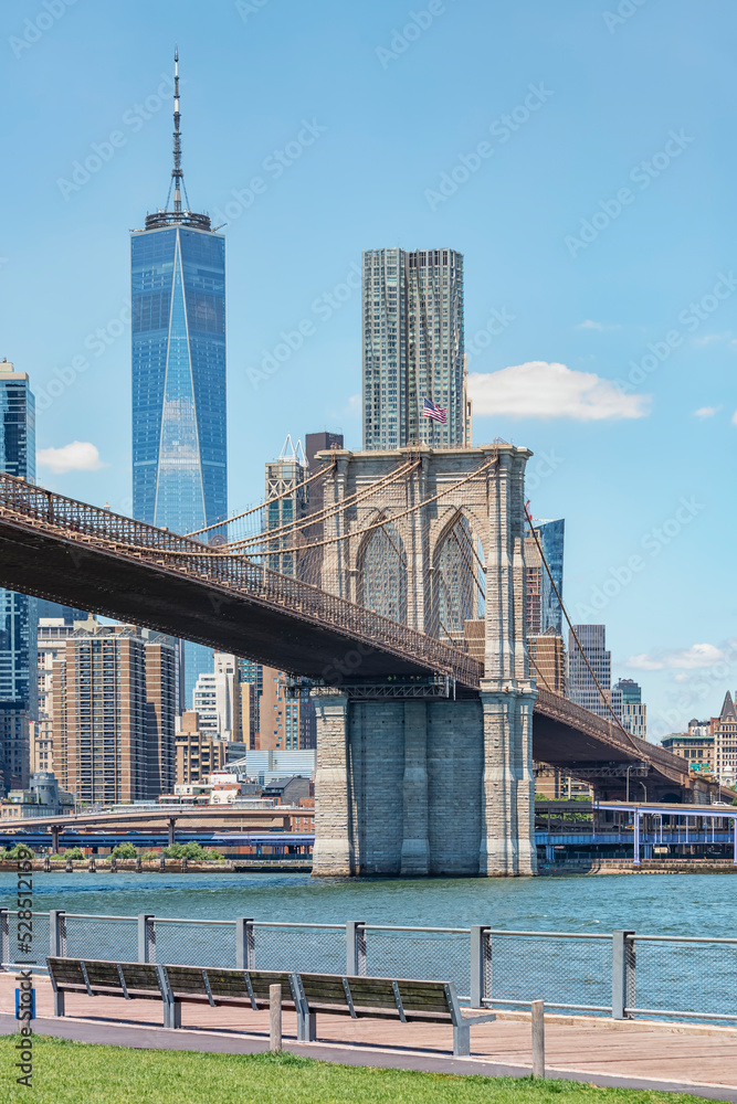 Wall mural the skyline of new york city, united states