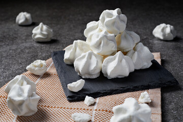 Homemade meringues