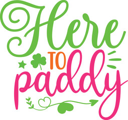 S.t Patrick's day svg design cut files