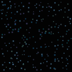 Abstract Star Dust Particle Background.