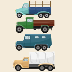 set of trucks