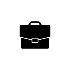 Briefcase icon isolated on white background