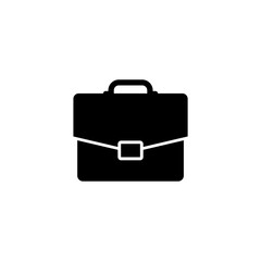 Briefcase icon isolated on white background