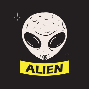 alien space retro