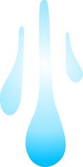 water splash, transparent water splashing shape, aqua drop
