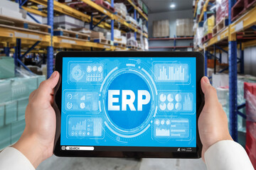 ERP enterprise resource planning software for modish business to plan the marketing strategy