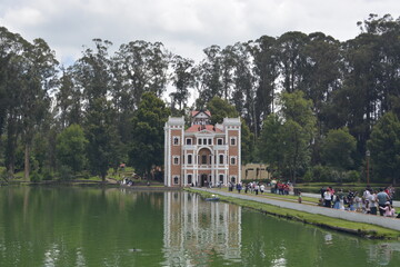 castle on the lake