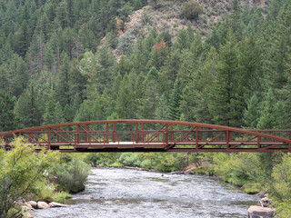 bridge in the mountains