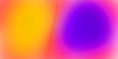 A smooth pink ,yellow  and purple color Abstract blurred gradient background. Colorful template for wallpaper, banner, flyer. Easy editable, empty copy space for text logo and design