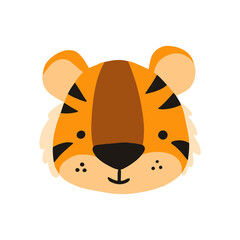 Cute Chinese tiger illustration