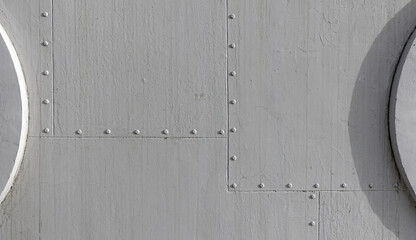 Gray industrial background wall
