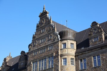 Fototapeta na wymiar Courthouse in Oberhausen, Germany
