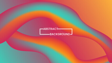 Abstract Colorful Fluid Background For Banner, Website Backdrop, Flyer, Design Promotion And Business Presentation