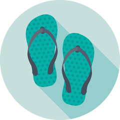 Flip Flops Vector Icon