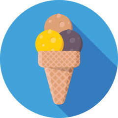 Ice Cream Vector Icon