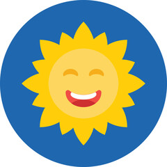 Sun Vector Icon