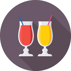 Cocktail Vector Icon