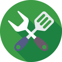 Kitchen Utensils Vector Icon
