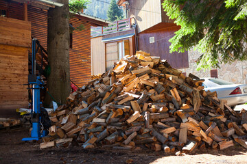 stack of firewood
