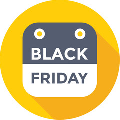 Black Friday Vector Icon