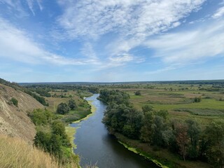 landscape with river