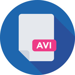 Avi Vector Icon
