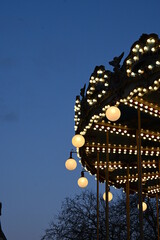 carousel at night