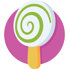Lollipop Vector Icon 