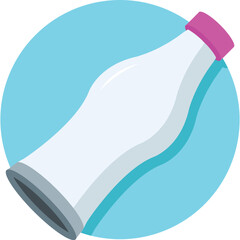 Liquid Bottle vector Icon