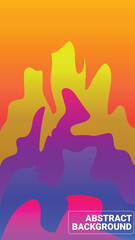 Obraz premium Colorful abstrack gradient collection background. Soft Color trendy, Modern screen vector, Nature backdrop. illustration for graphic design, banner, poster, mobile app, dynamic cover, blurred bright