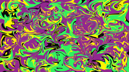 Liquid paint abstract colorful background