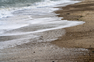 waves on the beach