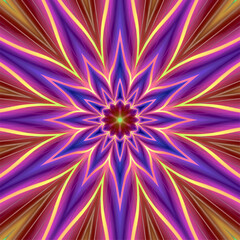 Abstract kaleidoscope background. Beautiful kaleidoscope seamless pattern. Multicolor mosaic texture. Seamless kaleidoscope texture. Unique kaleidoscope design